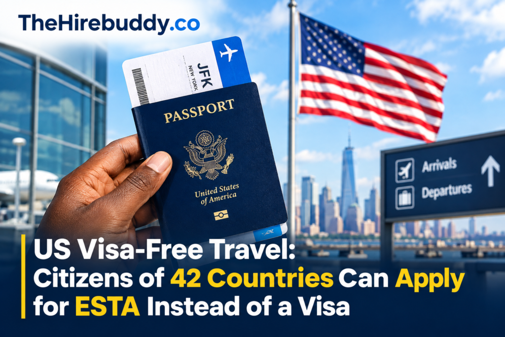 US Visa-Free Travel: Citizens of 42 Countries Can Apply for ESTA Instead of a Visa