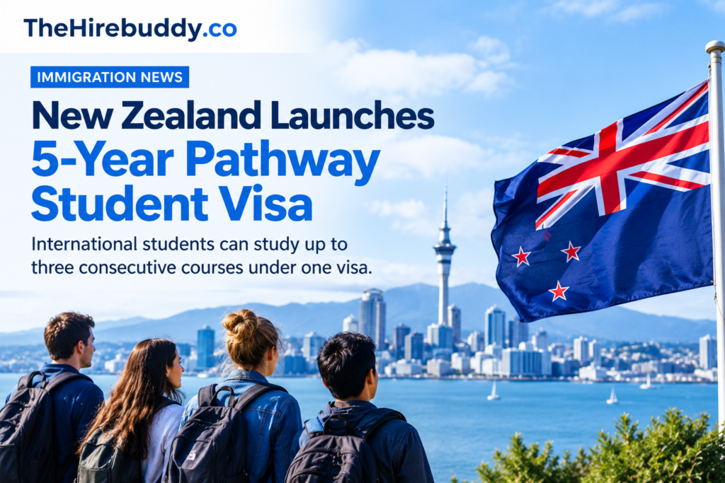 New Zealand Pathway Student Visa Allows International Students to Study for Up to 5 Years